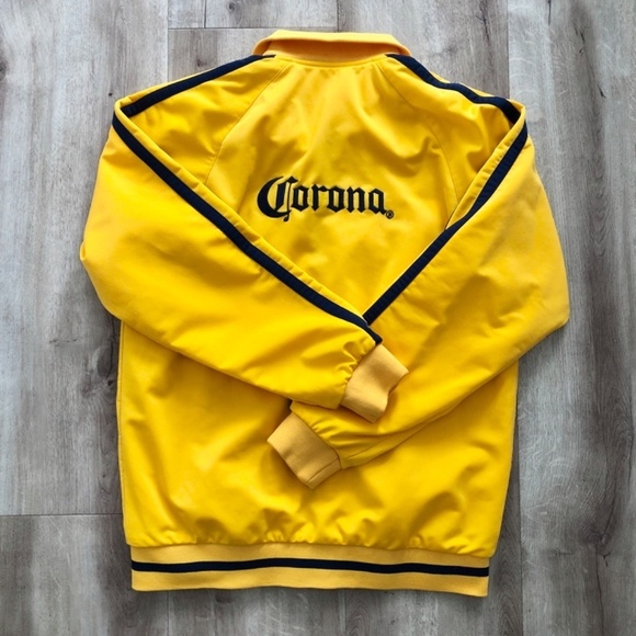 Corona Beer, Promotional Full Zip, Embroidered, Logo, Track Jacket, Mens Size M - Picture 10 of 14